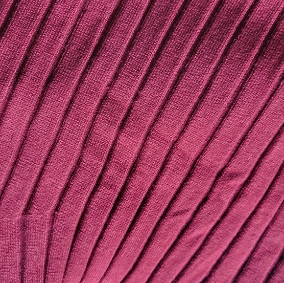 Meroketty Mock Neck Ribbed Stretch Sweater Dress Size XL - Picture 11 of 13